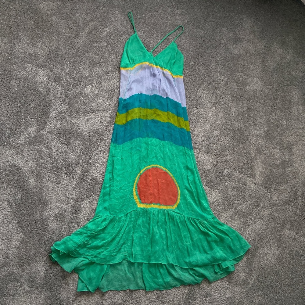 Designer chiffon dress